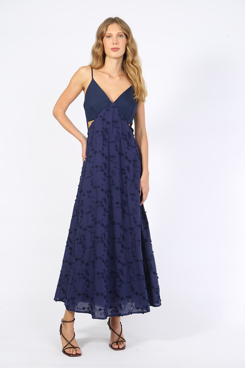 DRESS CORA NAVY ALEHA