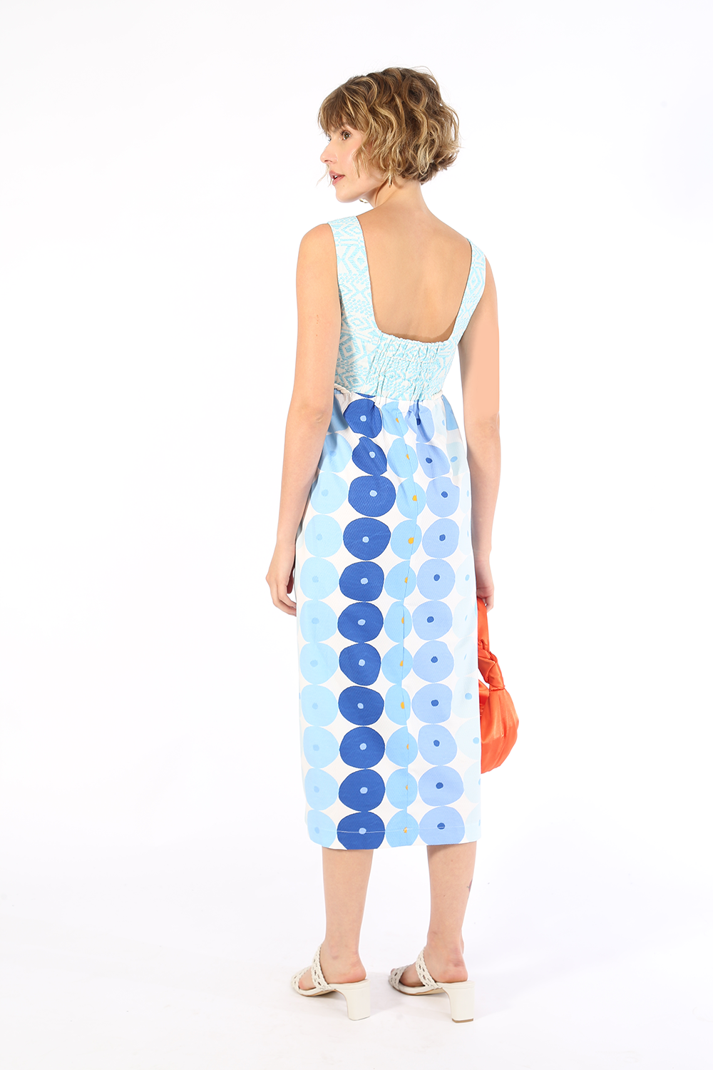 SILVIA BLUE DRESS SAMMAROCA