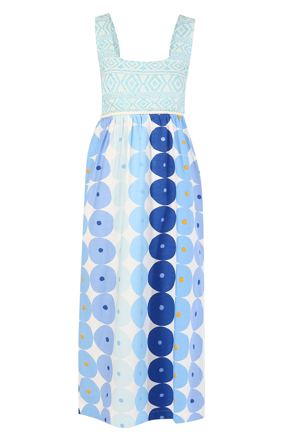 SILVIA BLUE DRESS SAMMAROCA