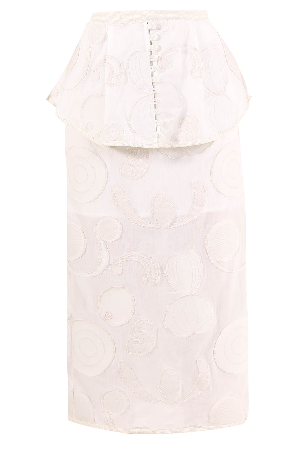 LINNEN ARABESCO JACQUARD LEGACY SKIRT