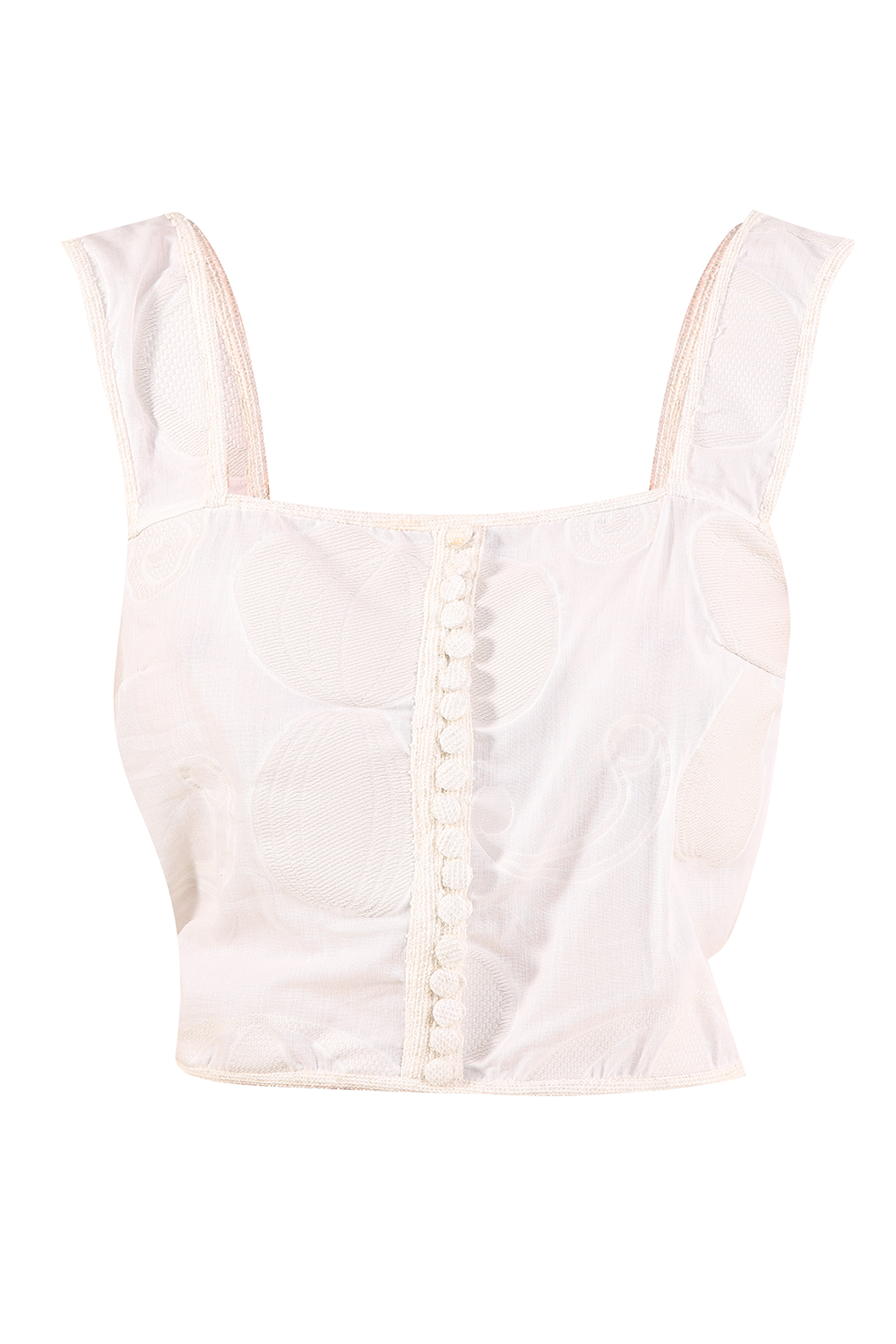 BLOUSE SOPHIA JACQUARD ARABESCOS LINNEN