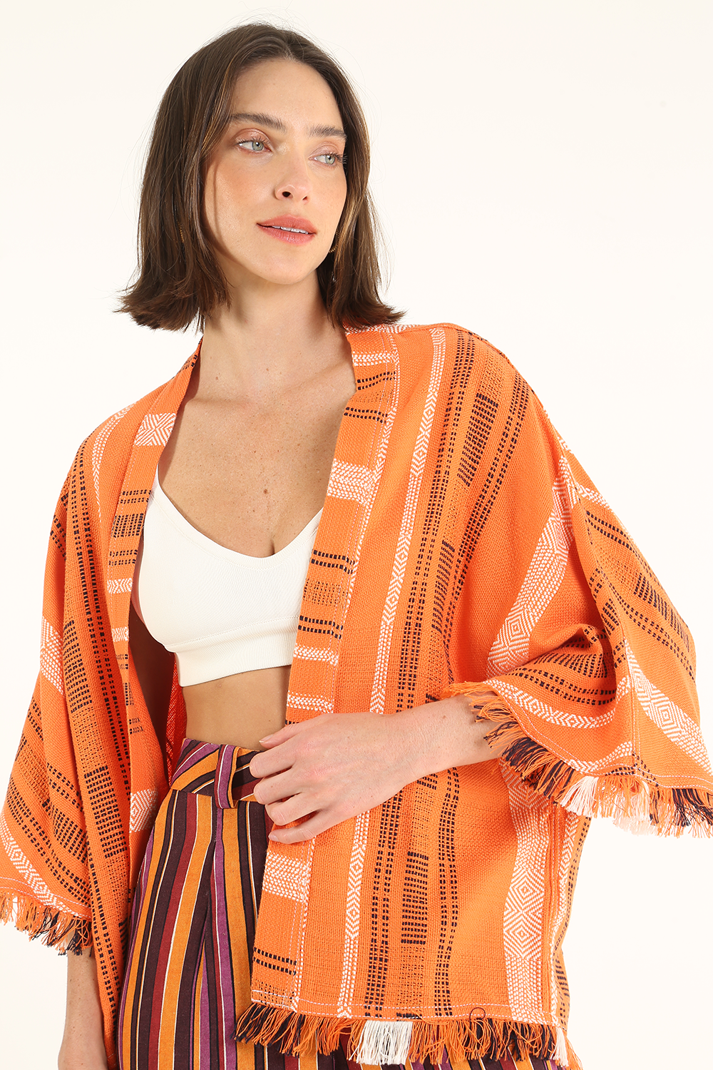 PONCHO TEAR CUSCO MULTICOLORIDO SAVY