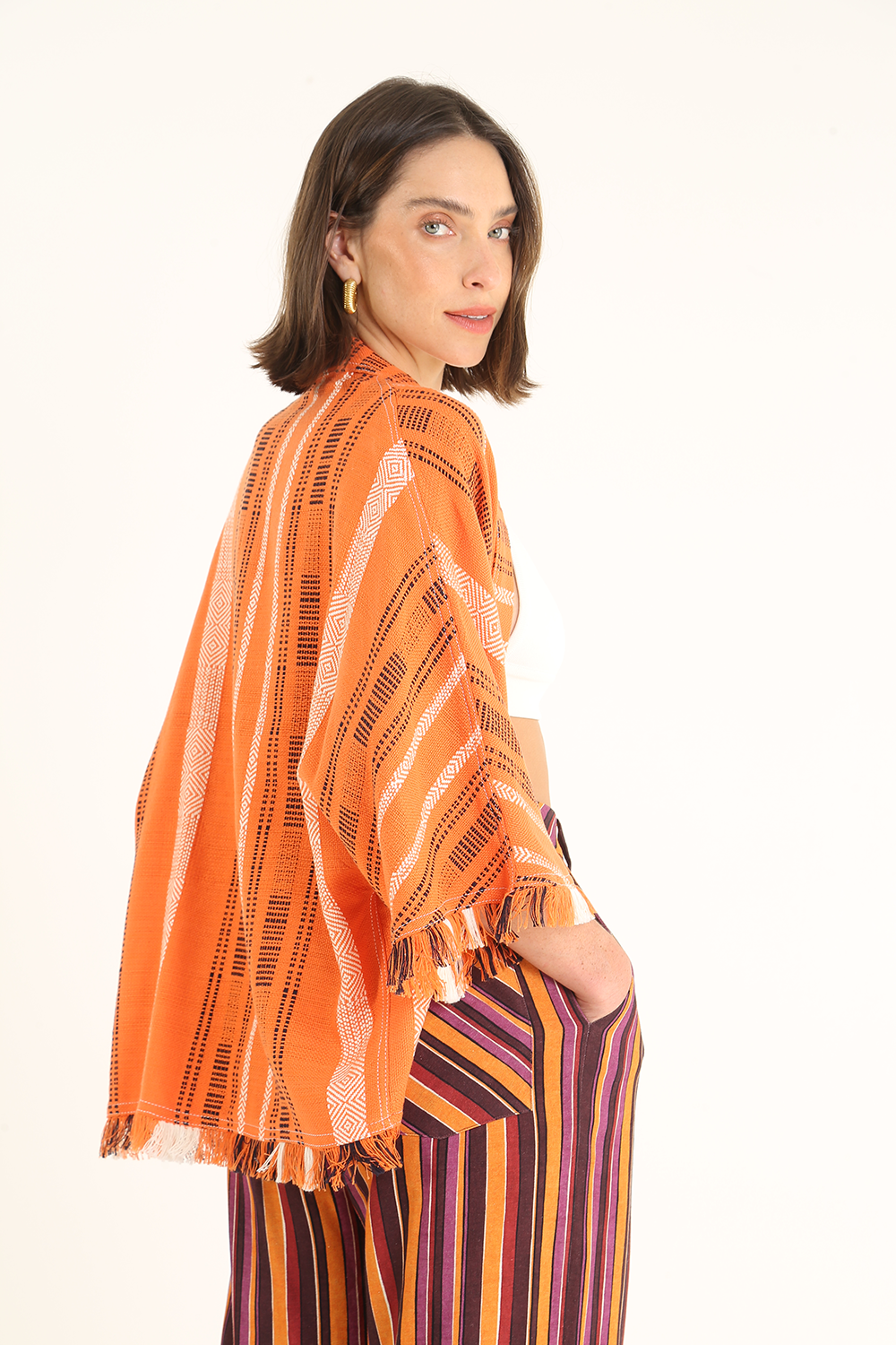 PONCHO TEAR CUSCO MULTICOLORIDO SAVY
