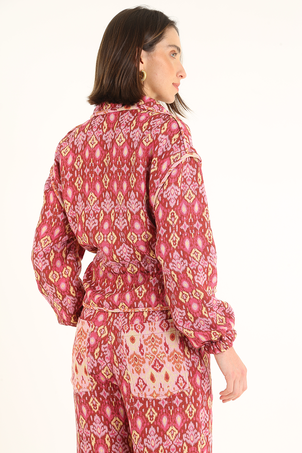 SAVY MULTI-COLOR MUD JACKET