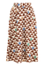 SAMMAROCA BROWN PRINTED SKIRT
