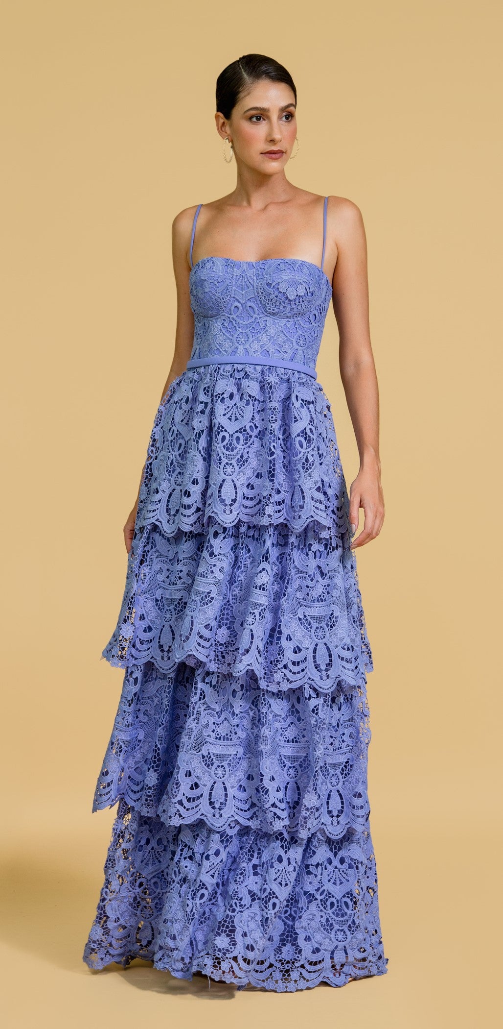 FABI FOUR LAYER RUFFLE GUIPIR