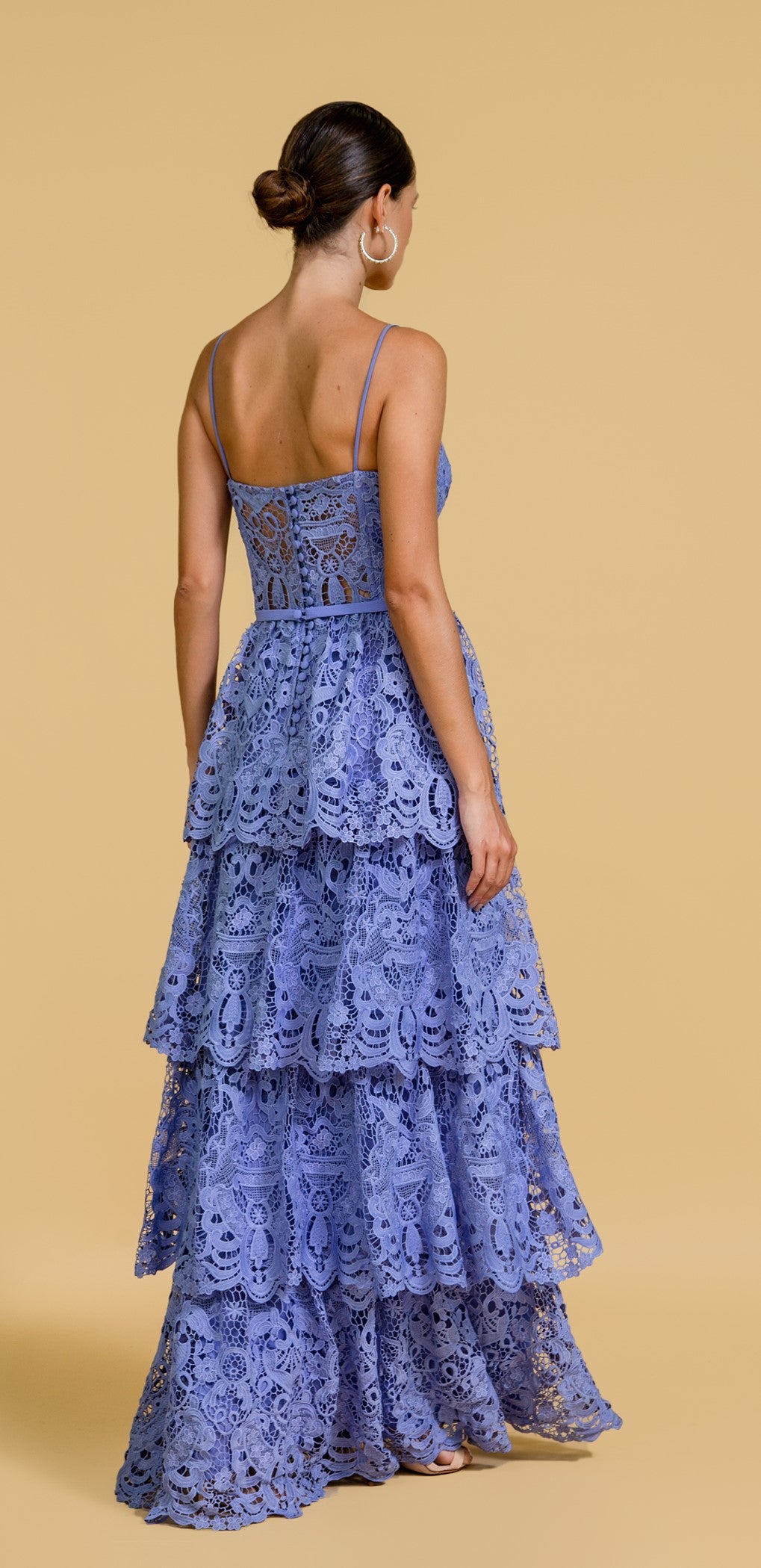 FABI FOUR LAYER RUFFLE GUIPIR